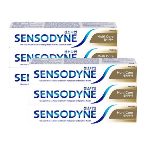 センソダインマルチケア敏感歯磨き粉100g 6個口腔ケアシリン