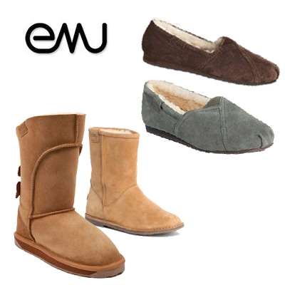 EMU大人気のエミューオリジナル100％羊革ブーツナチュラルカラー感とウール3style 購入時にEMU Care Kit提供!!
