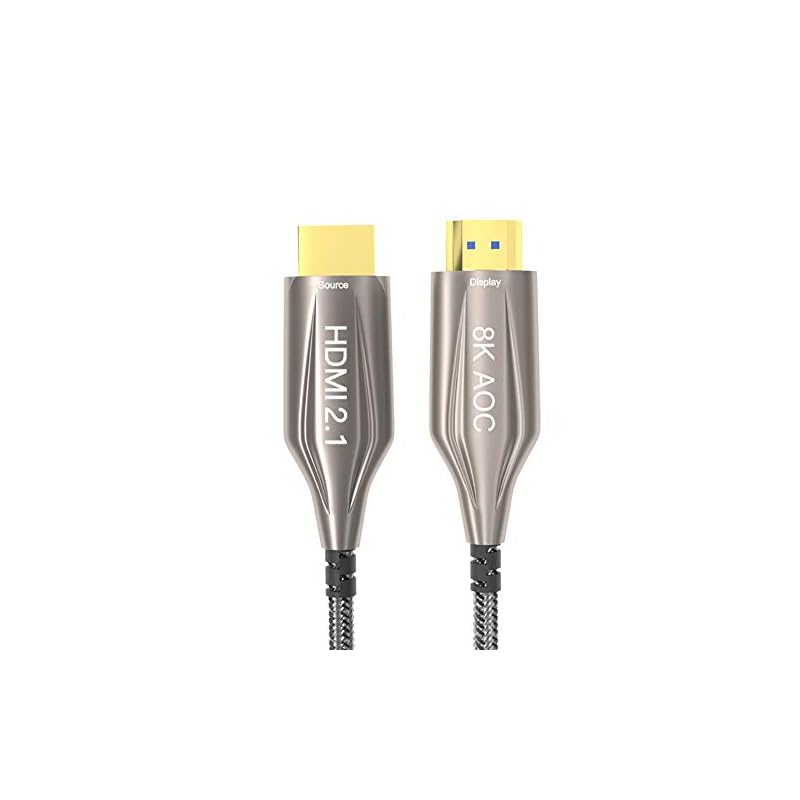 HengYu 8K 光ファイバーHDMI ケーブル 20m プレミアムHDMI 8K ケーブル HDMI 2.1ケーブルは 8K@60 Hz4K@120 Hz HDR10 HDR Ultra HD 6,755円