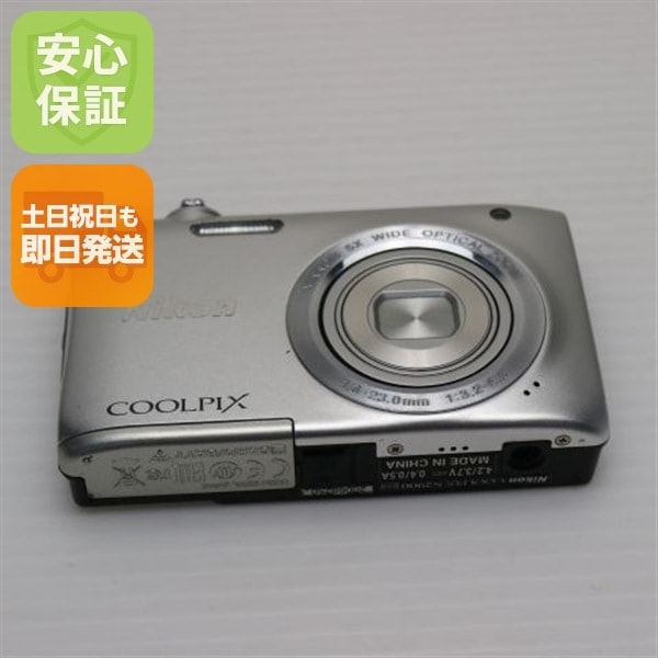 超美品 COOLPIX S2900 シルバー コンデジ Nikon 29
