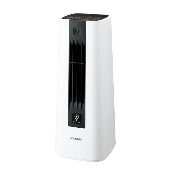 HX-SS1-W セラミックファンヒーター 高濃度プラズマクラスター7000搭載 人感センサー付き プレミアムホワイト