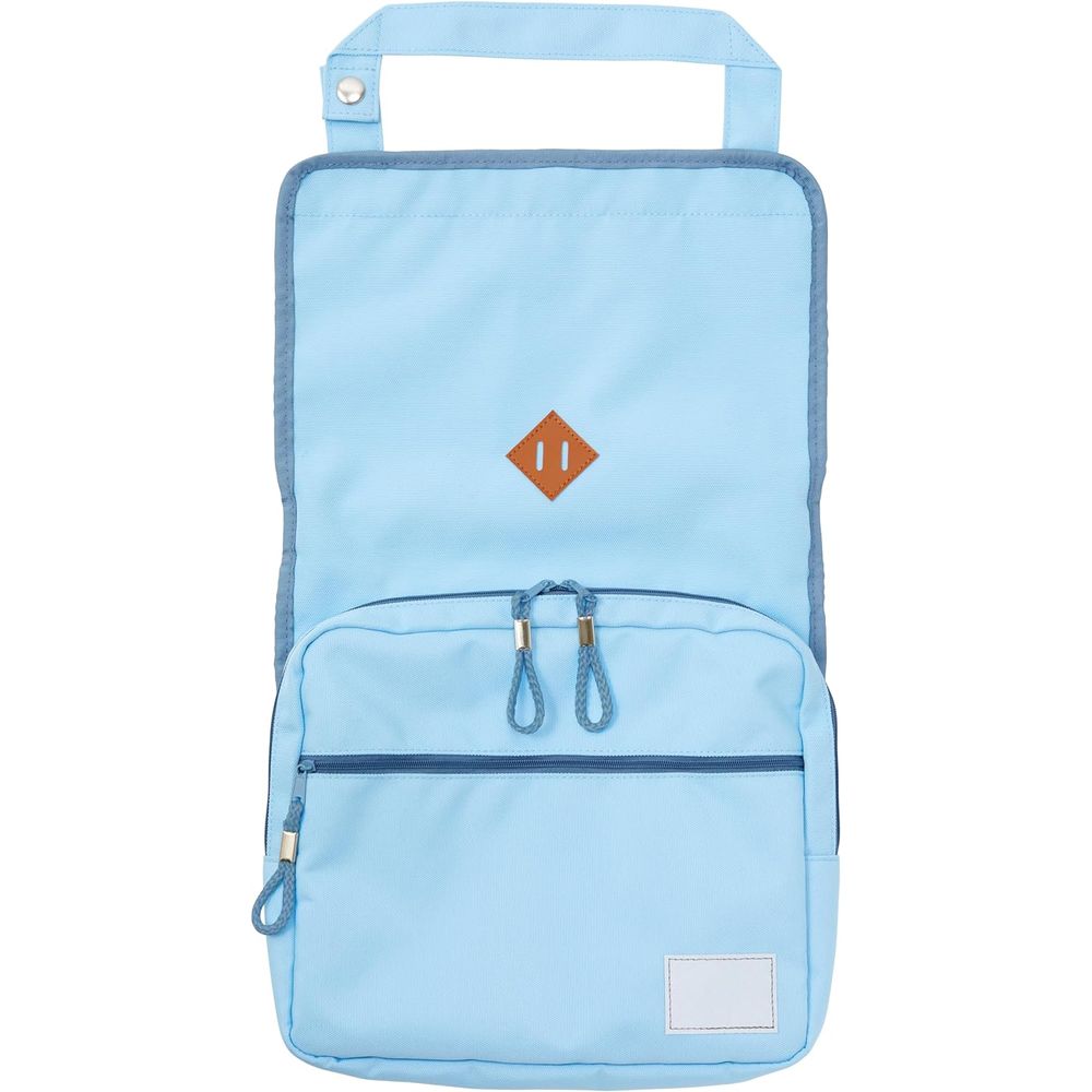 （まとめ買い）収納ポケット付きランドセルカバー アウトドアデザイン ライトブルー RS1194H [x3] 6,546円