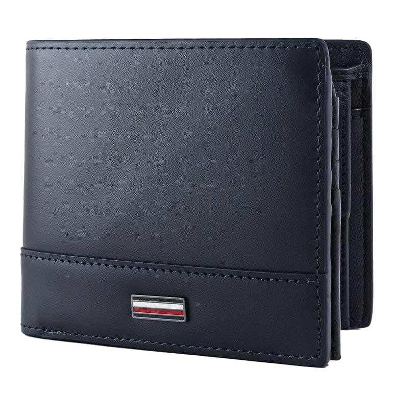 二つ折り財布 小銭入れ付 【ヨーロッパ輸入モデル】 フラップタイプ スペースブルー AM0AW13246 DW6