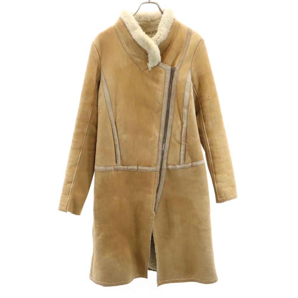 ルーマニア製 レザーコート L ベージュ レディース 16,016円