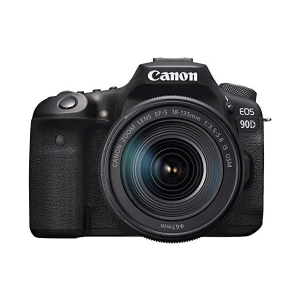 【中古】Canon デジタル一眼レフカメラ EOS 90D EF-S18-135 IS USM レンズキット EOS90D18135ISUSMLK