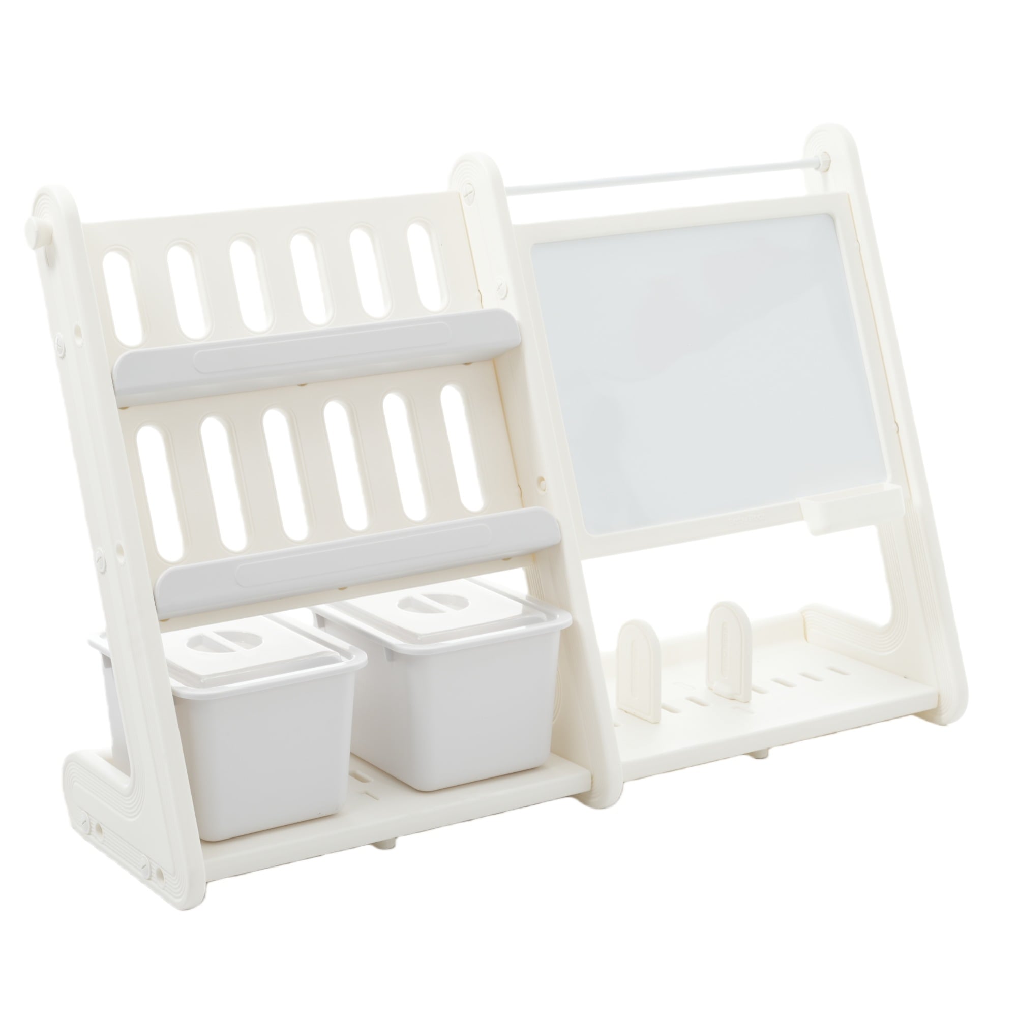 【国内発送】561おもちゃ棚＆絵本棚＆描きボード 玩具箱 収納ケース おしゃれ ケース 子供部屋本棚 書棚 絵本棚 大容量 キッズ 収納ラック ラック おしゃれ 組立カンタン こども