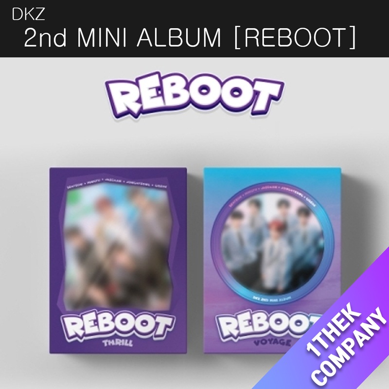 （２種セット）(初回限定ポスター付) DKZ - 2nd MINI ALBUM [REBOOT]