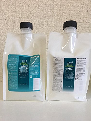 ルベル ジオ スキャルプシャンプー アイスミント 1000ml ＆ トリートメント 1000ml 詰め替え用 セット 超爽快な使い心地 LebeL THEO