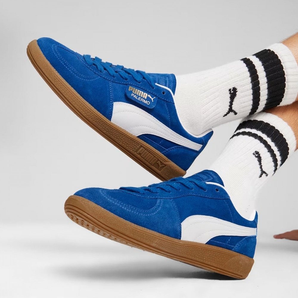 プーマパレルモ 39646307-コバルトグレーズ-プーマホワイト