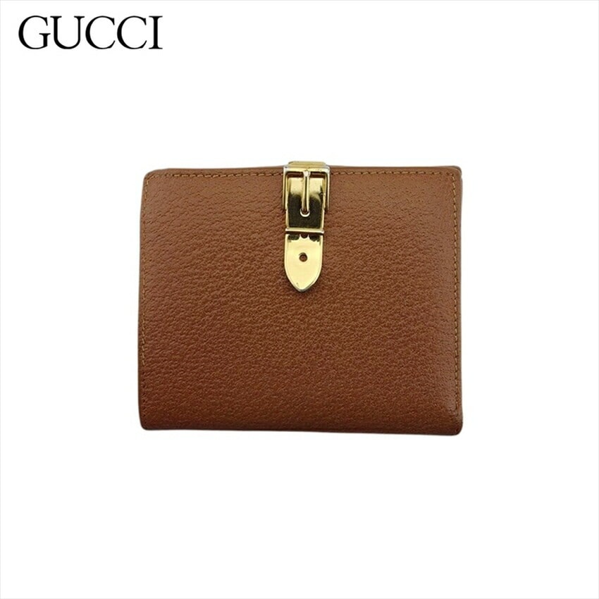 グッチ 折りたたみ 財布 二つ折り 財布 メンズ可 GUCCI 中古 25,880円
