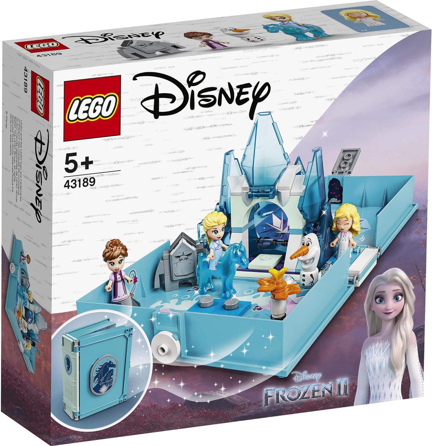 レゴ LEGO ディズニープリンセス アナと雪の女王2 エルサとノックのストーリーブック 43189 おもちゃ ブロック プレゼント お姫様 おひめさま お人形 ドール 女の子