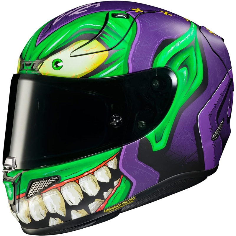 HJC HELMETS エイチジェイシー MARVEL RPHA11 グリーンゴブリン ヘルメット S バイク用 HJH224GR81S