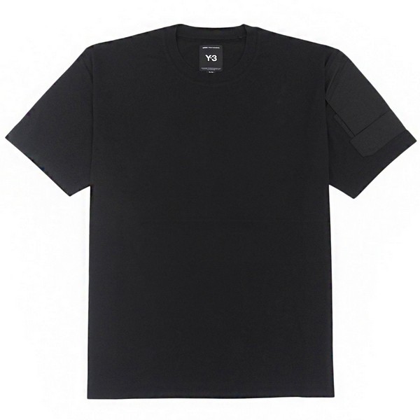 ワイスリー Tシャツ カットソー メンズ L コットン ブラック UT SS TEE KC6765BKL Y-3