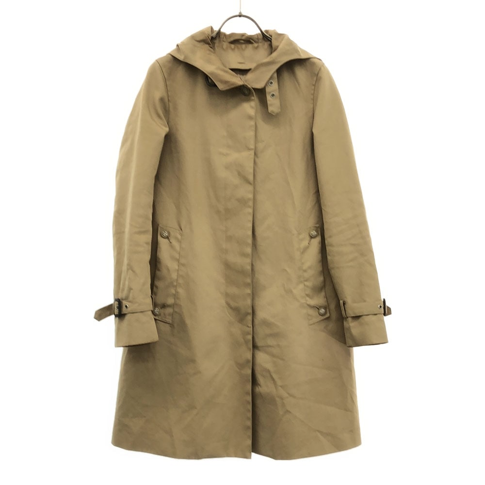 フーデッド コート 32 ベージュ レディース