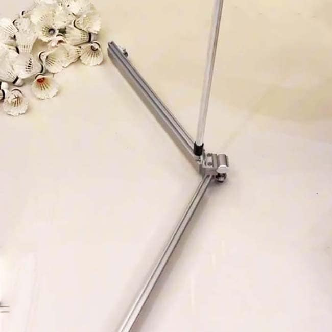 バドミントンシャトルコックコレクター 軽量 折りたたみ可能 シャトル集球器 TE239988シルバー