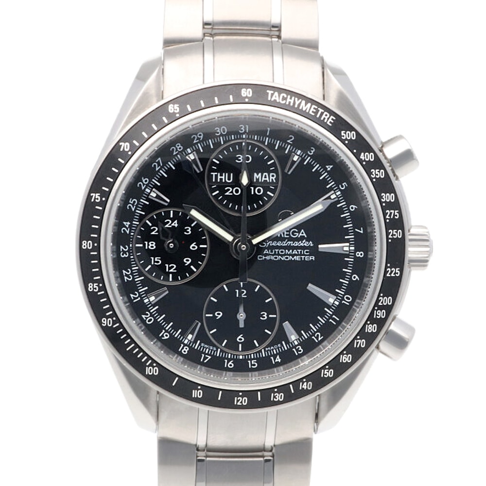 オメガ スピードマスター 腕時計 ステンレススチール 3220.50.00 自動巻き 1年保証 OMEGA 中古 美品