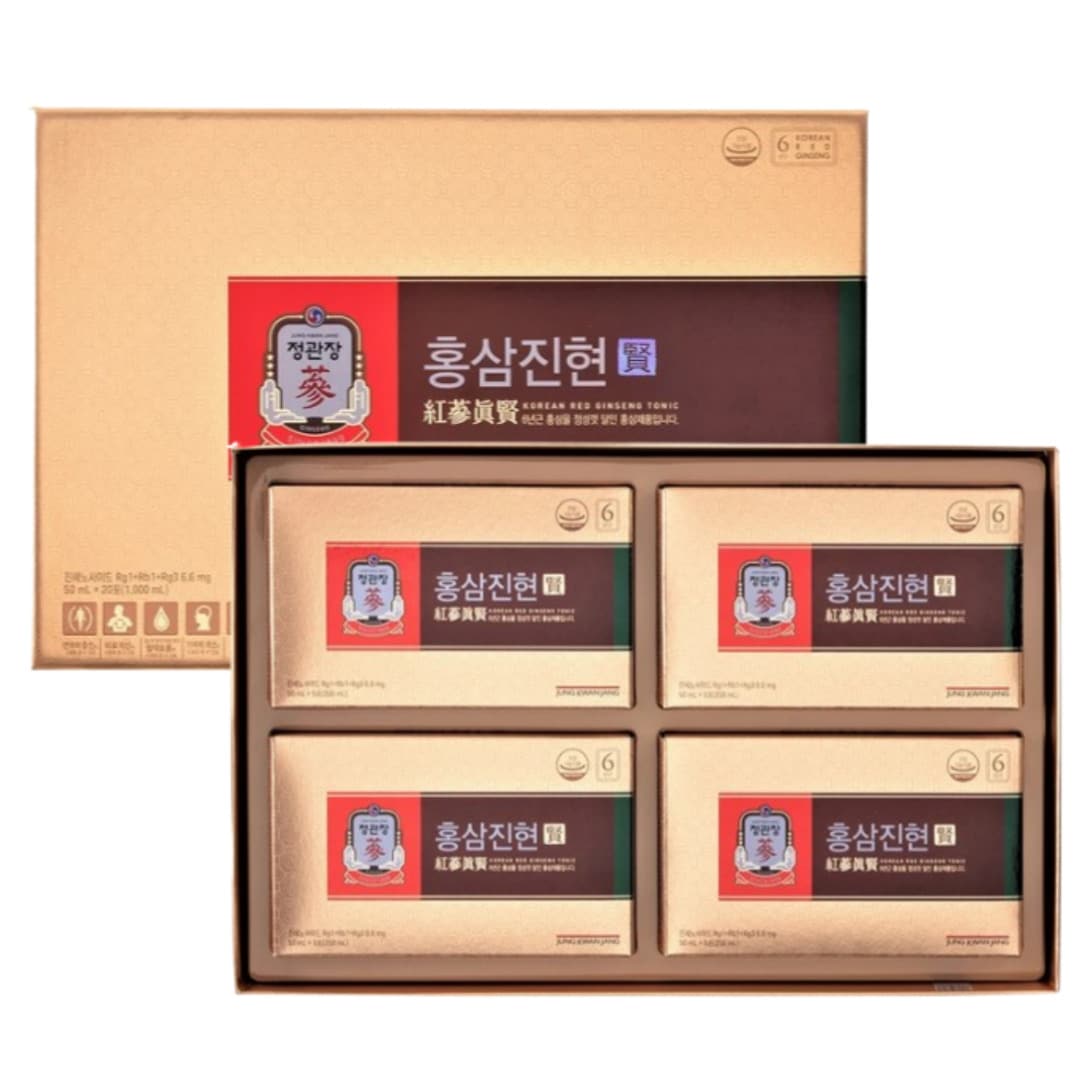 6年根 紅蔘眞賢 50ml x 20袋