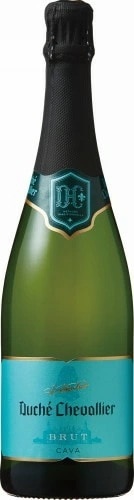 【送料無料】ドゥーシェシュバリエ ブリュット 白 750ml6本［スパークリング/辛口/スペイン］【北海道沖縄県東北四国九州地方は必ず送料が掛かります】