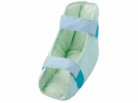 大阪エンゼル 洗える通気タイプ かかと用パッド（1個入） グリーン 1663