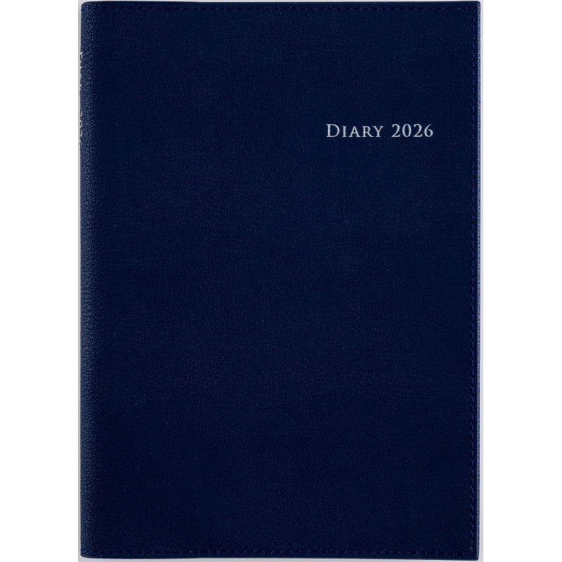 （まとめ買い）高橋書店 2026年 手帳 No.433 デスクダイアリーカジュアル3 A5判 週間バーティカル式＆月間ブロック式 ブルー [x3]