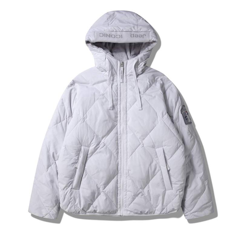 [JEEP] 24年 F/W (共用) FUR裏地フード付きダウンジャンパー