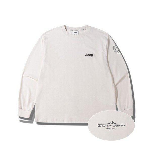 シングル長袖Tシャツ (JQ3TSU006IV) HFPS_SC
