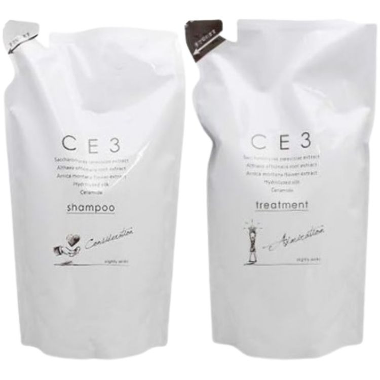 各5個セット ミアンビューティー CE3 シャンプー 800ml ＋ CE3 トリートメント 750g セット リフィル 詰替え