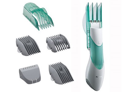 他サイト： パナソニック ER511P-G ヘアカッター 吸引機能 グリーンER511PGの商品画像