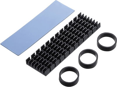 他サイト： サンワサプライ M.2 SSD用ヒートシンク（ブラック） TKHM5BKの商品画像