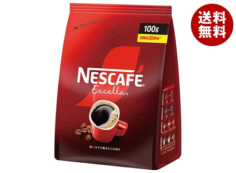 ネスレ日本 ネスカフェ エクセラ つめかえ用袋 100g×12袋入