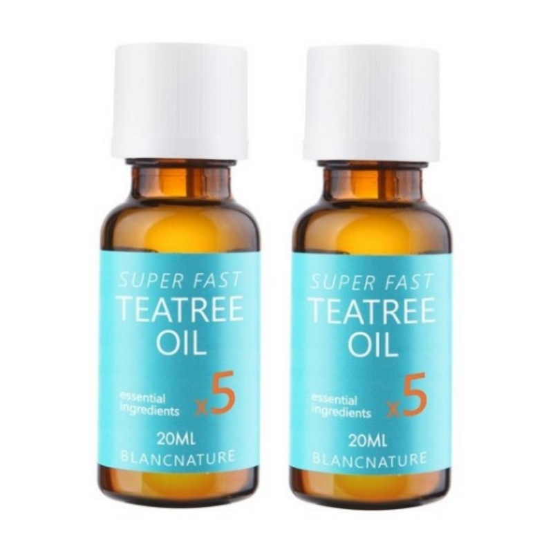 ブランネイチャー 5倍高濃縮マジックティーツリーフェイスオイル 20ml × 2本 [ニキビ局所トラブル鎮静オイル] 5,023円