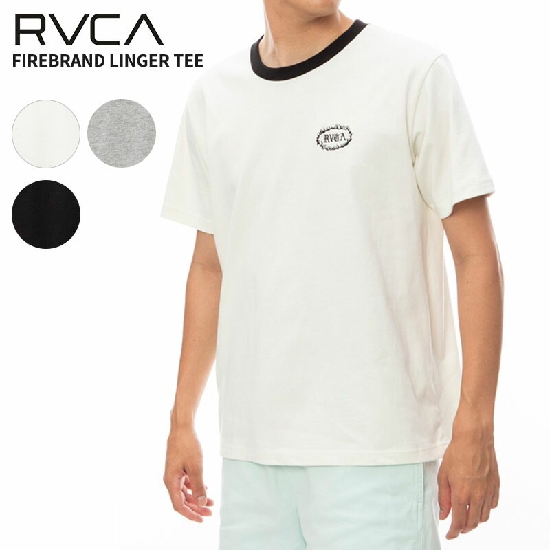 ルーカ 半袖Tシャツ RVCA FIREBRAND LINGER TEE メンズ Tシャツ カットソー 男性 be041-236