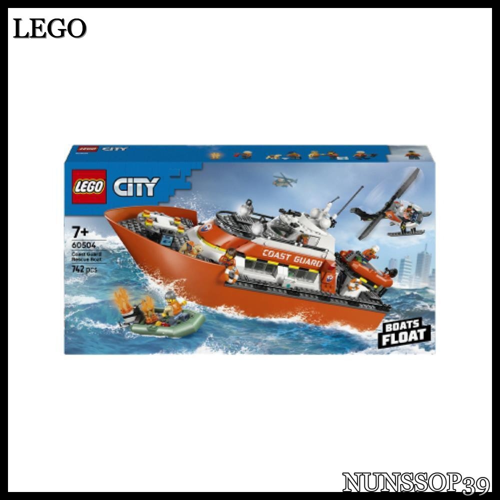 LEGO LEGO City Coast Guard Rescue Boat and Helicopter Of