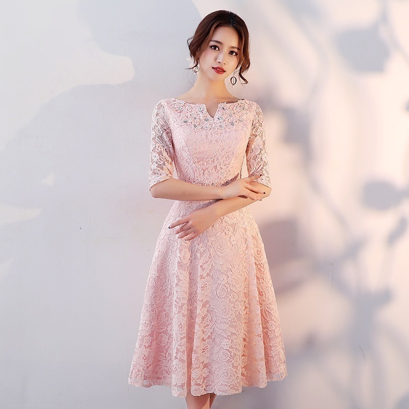 冬 ショート ファッション同窓会発表会パーティー結婚式演奏会お呼ばれドレス