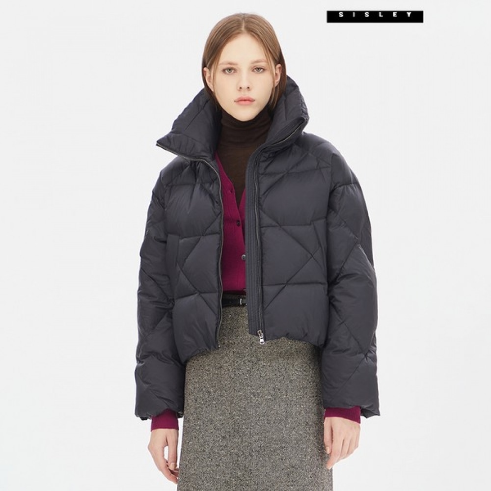 (シスレー) シスレーハイネックグースダウンパディング SAPDC2461_BK