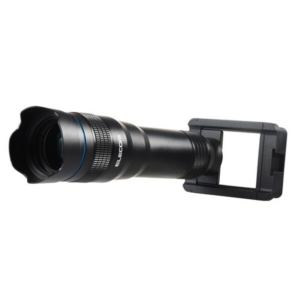 P-SLZ16XBK ブラック スマートフォン用カメラレンズ / 望遠16倍レンズ メーカー直送