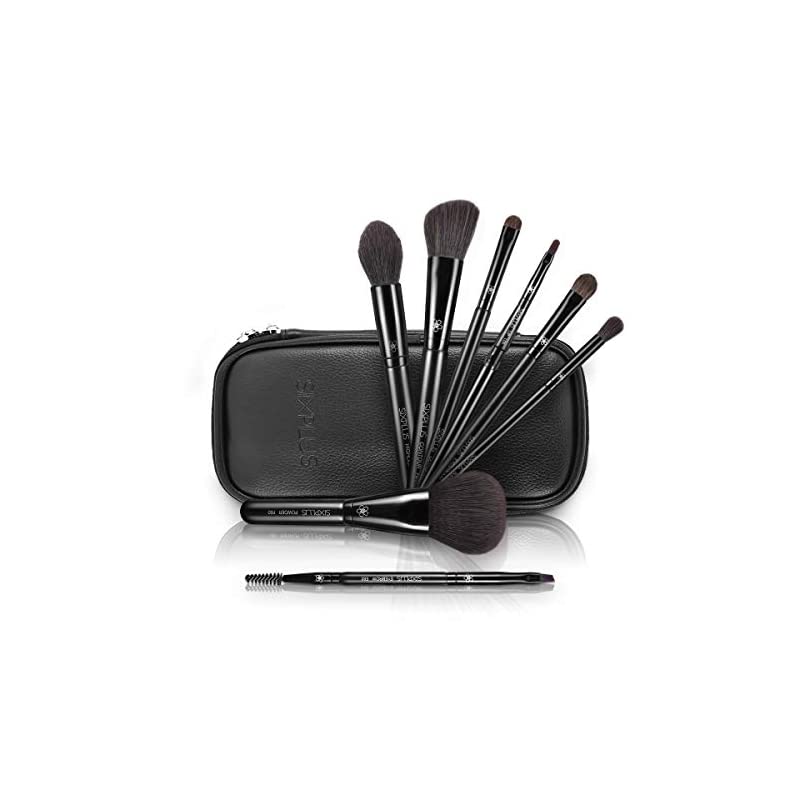 ブラックメイクブラシ8本セット Dawnシリーズ