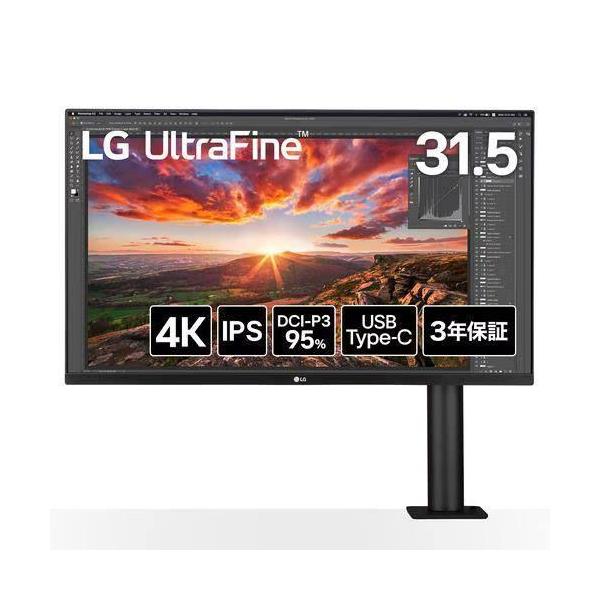 LGエレクトロニクス 32UN880K-B ブラック 4K液晶ディスプレイ PCモニター 31.5型 ワイド アームスタンドモデル 71,885円