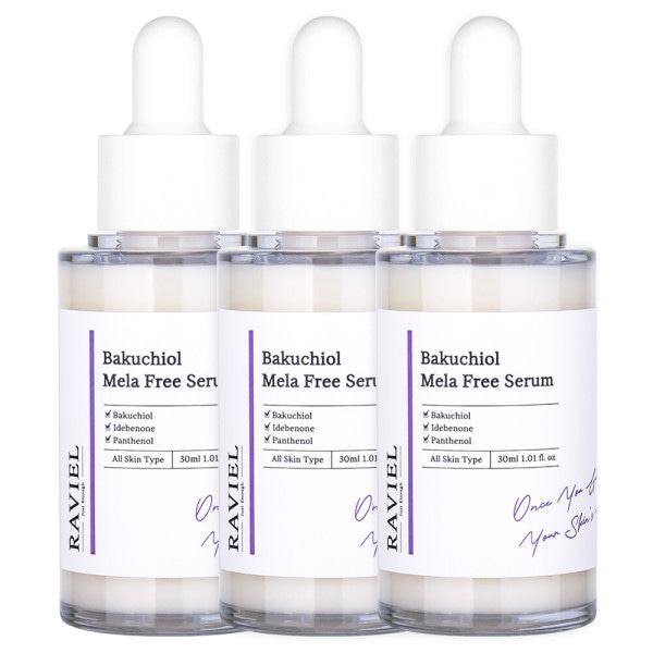 バクチオール メラフリー セラム 30ml 3個