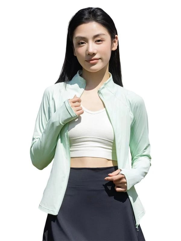 【激安販売】UVカットジャケット レディース 夏用 接触冷感 ナイロン 通気性 スリムフィット アウトドア スポーツウェア 軽量 防紫外線 吸湿速乾