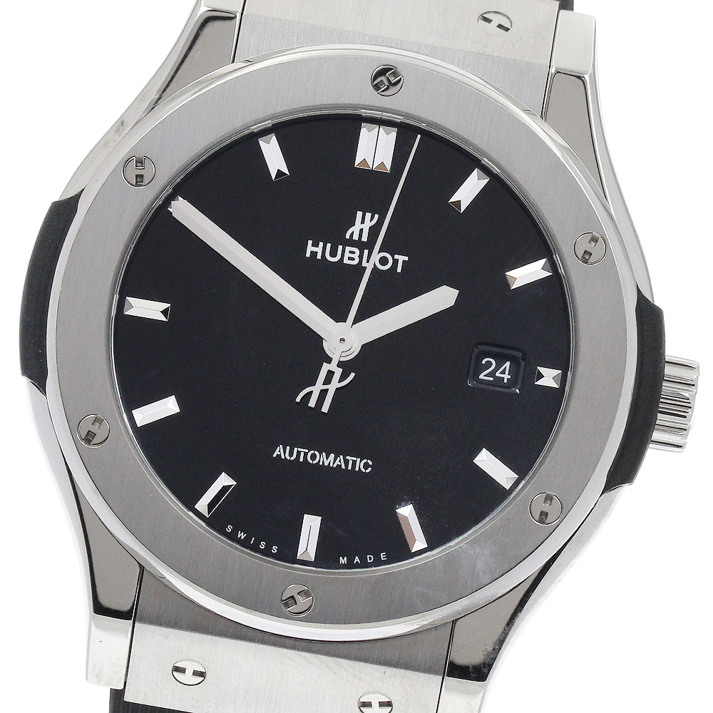 ウブロ HUBLOT 542.NX.1270.RX クラシックフュージョン チタニウム 自動巻き メンズ 良品 _894784【中古】
