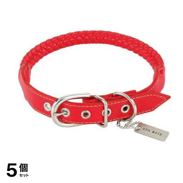 ペティオ アドメイト マニエラ カラー SS 超小型犬用首輪 レッド 1本入 (A56971) 5個セット