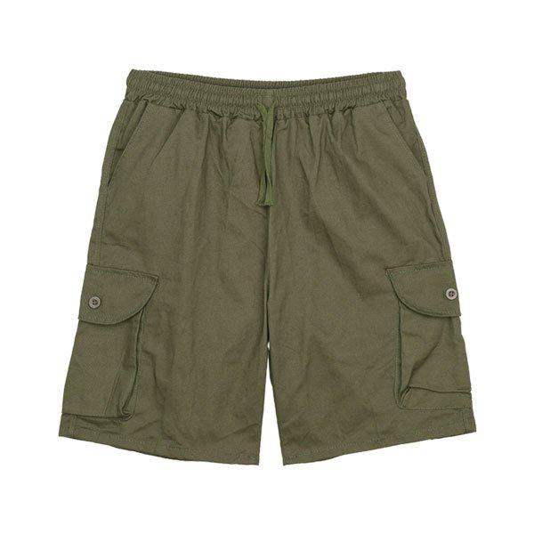 男女兼用ハーフパンツ カーゴ ストリート 5部丈パンツ SPJP036