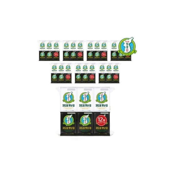 地図表 おいしい海苔 弁当海苔 4g*96袋 K-FOOD