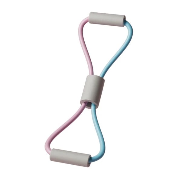 バック テンションロープ ヨガ 女性 背中 エクササイズ ストレッチ ゴムバンド ヨガ ストレッチ チェストプロテクター エイトオープン ショルダー ビューティー