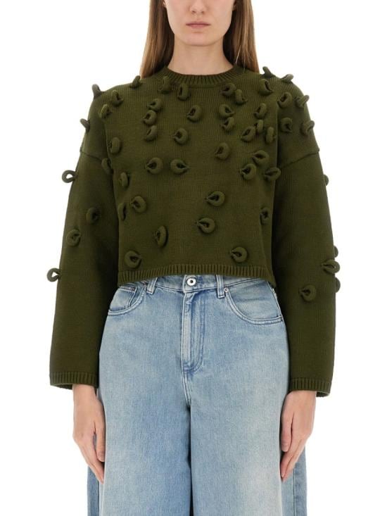 JW ANDERSON Women Knitwear KW1446 YN0417575 Green