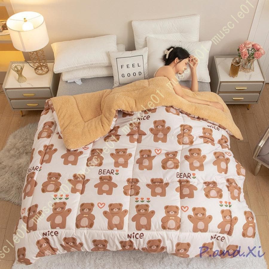 掛け布団 あったか シングル 用 厚手 に かけ布団 肌触りふわふわ 吸湿発熱 蓄熱保温 抗菌防臭 静電気防止 フランネル 羽毛よりの保温力 洗える