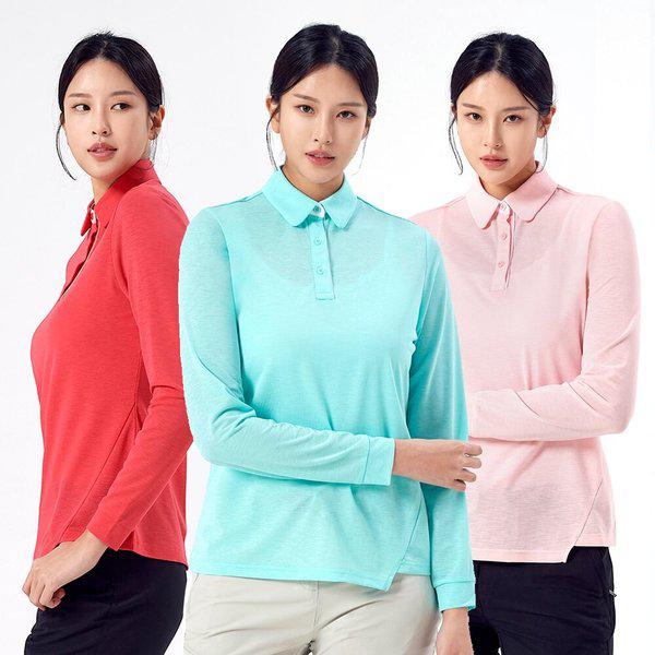 女性 春 ハイクール カラー Tシャツ アルジェ(女) KVT4352W