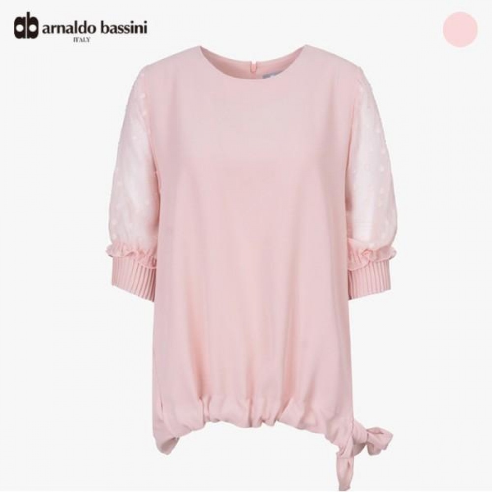 (アナルドバシーニ) (アナルドバシーニ) ノーカットヘムリボンブラウス (AS07BL11M)