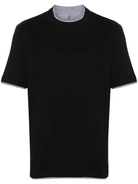 BRUNELLO CUCINELLI Men Tops M0B137427 CCB75 NERO